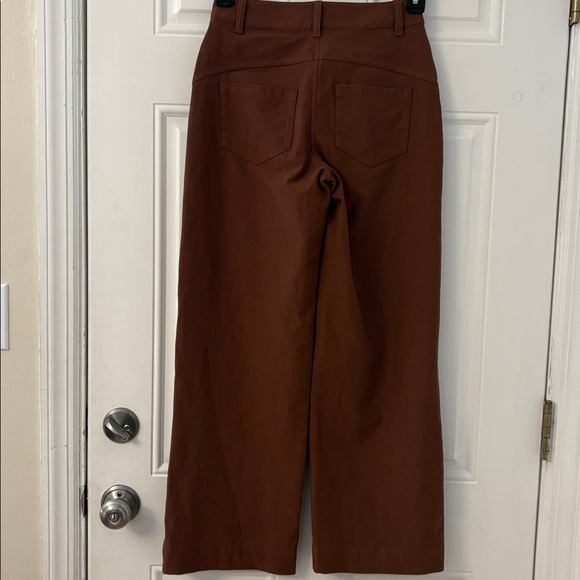 Lululemon City Sleek 5 Pocket Wide-Leg High-Rise Pant *Light  sz 24 - Picture 6 of 7